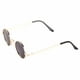 thumbnail image 2 of Gafas De Sol De Metal, Gafas De Sol De Tendencia Retro Gafas De Sol Redondas Gafas De Sol Funcionalidad Inteligente, 2 of 8