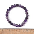 thumbnail image 5 of 10pcs Amethyst Beaded Stretch Bracelets Round 2-1/8 inch(55mm) Bead: 8~9mm, 5 of 5
