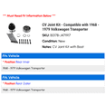 thumbnail image 2 of CV Joint Kit - Compatible with 1968 - 1979 Volkswagen Transporter 1969 1970 1971 1972 1973 1974 1975 1976 1977 1978, 2 of 2