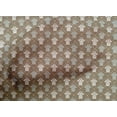 thumbnail image 5 of oneOone Cotton Cambric Light Brown Fabric Block Craft Projects Decor Fabric Printed By The Yard 56 Inch Wide-MW, 5 of 5