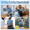 thumbnail image 4 of Modvel Back Brace Black (Plus Size), 4 of 7