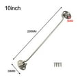 thumbnail image 1 of Cabin Hook And Eye Latch Lock Shed Gate Door Stainless Steel Catch Silent Holder, 1 of 9
