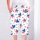thumbnail image 2 of Mujeres Pantalones Cortos Casual Pata Recta Cordón Cintura Elástica, Suelta Y Cómoda Mujer Pantalones Cortos con Bolsillos, 2 of 6