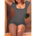 thumbnail image 3 of Womens Jumpsuits Shorts Rompers Workout Bodysuits Yoga Summer Fashion Vacation Outfits Clothes 2025 Grey S, 3 of 6