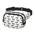 thumbnail image 2 of Balery Dachshund Dog Puppy Mochila Cinturón para Mujeres y Hombres, Bolsa de Cintura Impermeable de Doble Capa con Correa, 2 of 9