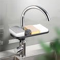 thumbnail image 4 of Estante De Almacenamiento Para Grifo, Soporte Hueco Ventilado De Acero Inoxidable, Capacidad De Carga Pesada, Soporte De Rotación De 360 ​​Grados, Soporte Para Baño De Cocina Cateissary HA027424-02, 4 of 7