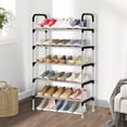 thumbnail image 1 of YOYTOO 5 Tier Shoe Rack, Stackable Metal 9 Pairs Shoes Organizer Storage Shelf for Closet Door Entryway, 1 of 9