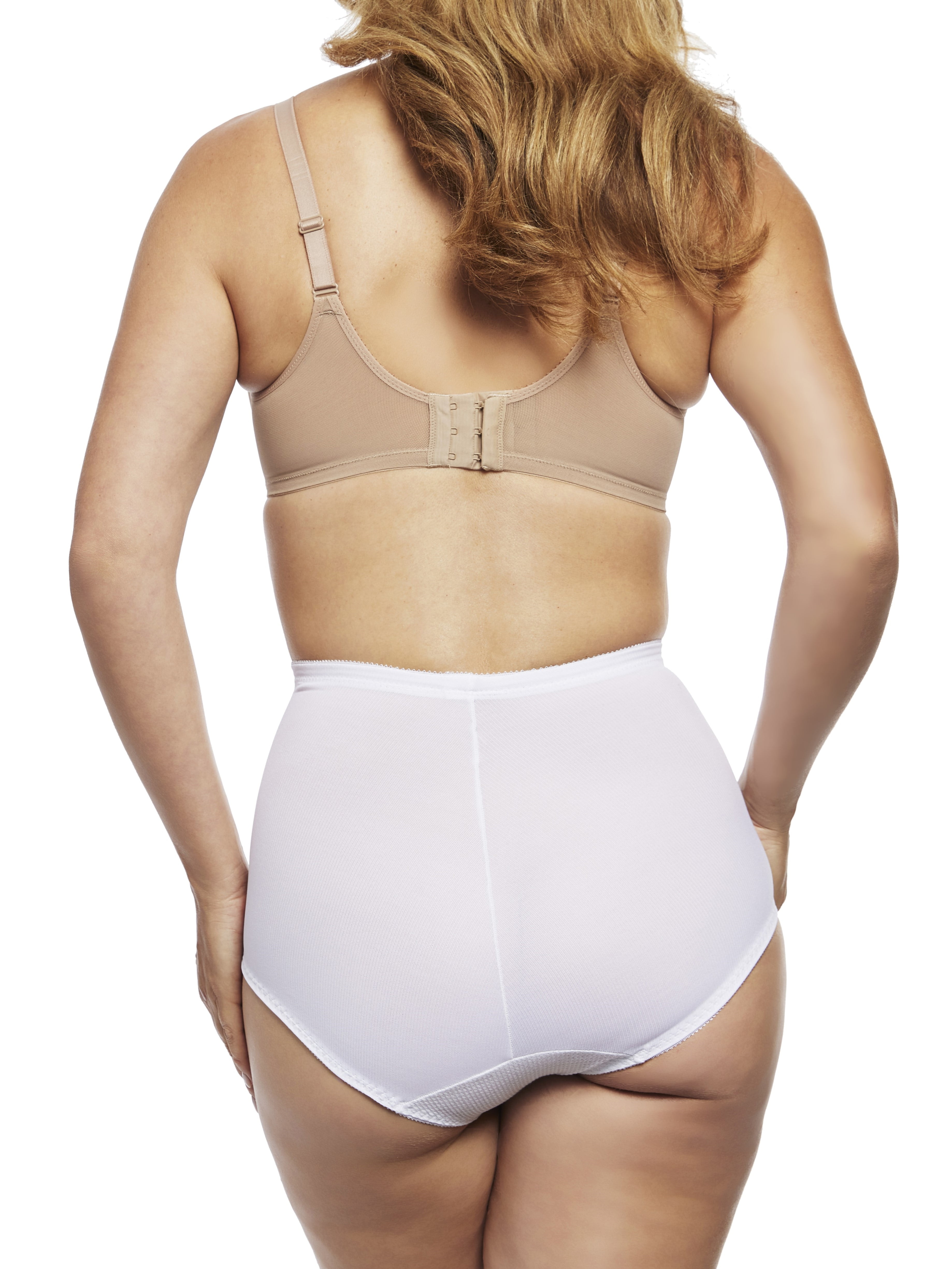 CUPID® 2-Pack Firm Control Hi-Waist Brief with Tummy Panel (9622