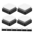 thumbnail image 4 of CRAFTHROU 10Pack Empty Ink Pads Uninked Stamping Plastic Square for Art Activities and Kids, 4 of 6