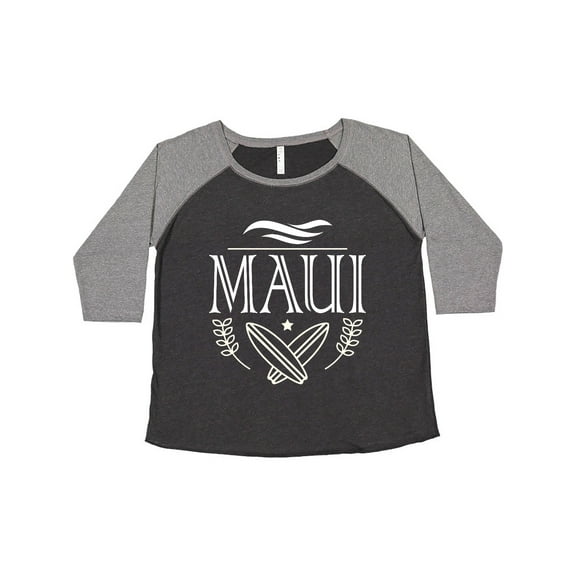 Inktastic Maui Hawaii Surfing Women's Plus Size T-Shirt
