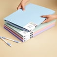 thumbnail image 1 of LNGOOR 1pc Solid Color Expanding File Folder  Modern Portable School Office Accordion Folder, 1 of 7