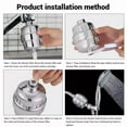 thumbnail image 5 of CRESTIN- 20 Stage Shower Head Filter Purifier With Filter For Hard Water Softener, 5 of 5