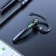 thumbnail image 2 of Auriculares con gancho para oreja micrófono, cancelación de ruido liviana a 12 tiempo de tiempo de tiempo de de reproducción, de auriculares Verde negro, 2 of 5