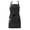 Black Gray, variant on DOVACKA Apron With 5 Pockets for Kitchens,Hairstylist Aprons for Women Men,Adjustable Bib Jean Apron for Arts Cafe Work