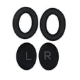 thumbnail image 3 of Methold Almohadillas para los oídos Cojín Auriculares Malla Orejeras Cancelación de ruido Reemplazo protector para OC45 Auriculares compatibles Relojes inteligentes Negro, 3 of 6