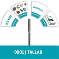 thumbnail image 3 of Dremel Accesorio Escariador 9901 Carburo De Tungsteno 1/8 In Dremel 2615009901, 3 of 5
