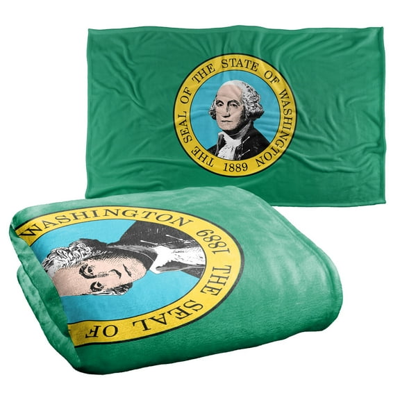 Washington Flag Silky Touch Super Soft Throw Blanket 36" x 58"