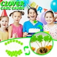 thumbnail image 2 of JoyMoreHome 10Pcs Cupcake Toppers, Glitter Four Leaf Clover Cupcake Picks, Shamrock Cupcake Toppers, Lucky One Birthday Decorations Wedding Party Cake Decorations, 2 of 9