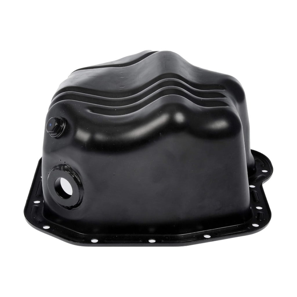 KarParts360 For Chevy Express 4500/3500/2500 2010-2016 Engine Oil Pan | Steel Material | Black | Rear Sump Location | 10 qt Capacity | 9/16x18 Drain Thread Size | 5.5 Inches Maximum Depth | 12627247