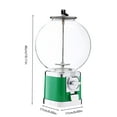 thumbnail image 2 of Freestanding Vending Machine, Twister Ball Dispenser, Green Twister Ball Dispenser, 2 of 14