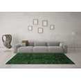 thumbnail image 3 of Ahgly Company Indoor Rectangle Persian Emerald Green Traditional Area Rugs, 8' x 10', 3 of 4