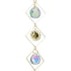 thumbnail image 3 of Moon Sun Ball Crystal Hanging Metal Pendant Rainbow Maker Home Garden Decor (20) Ehuebsd Libre de BPA, 3 of 8