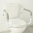 thumbnail image 5 of McKesson Toilet Safety Rail, White, 300-lb Weight Capacity, 1 Ct, 5 of 5