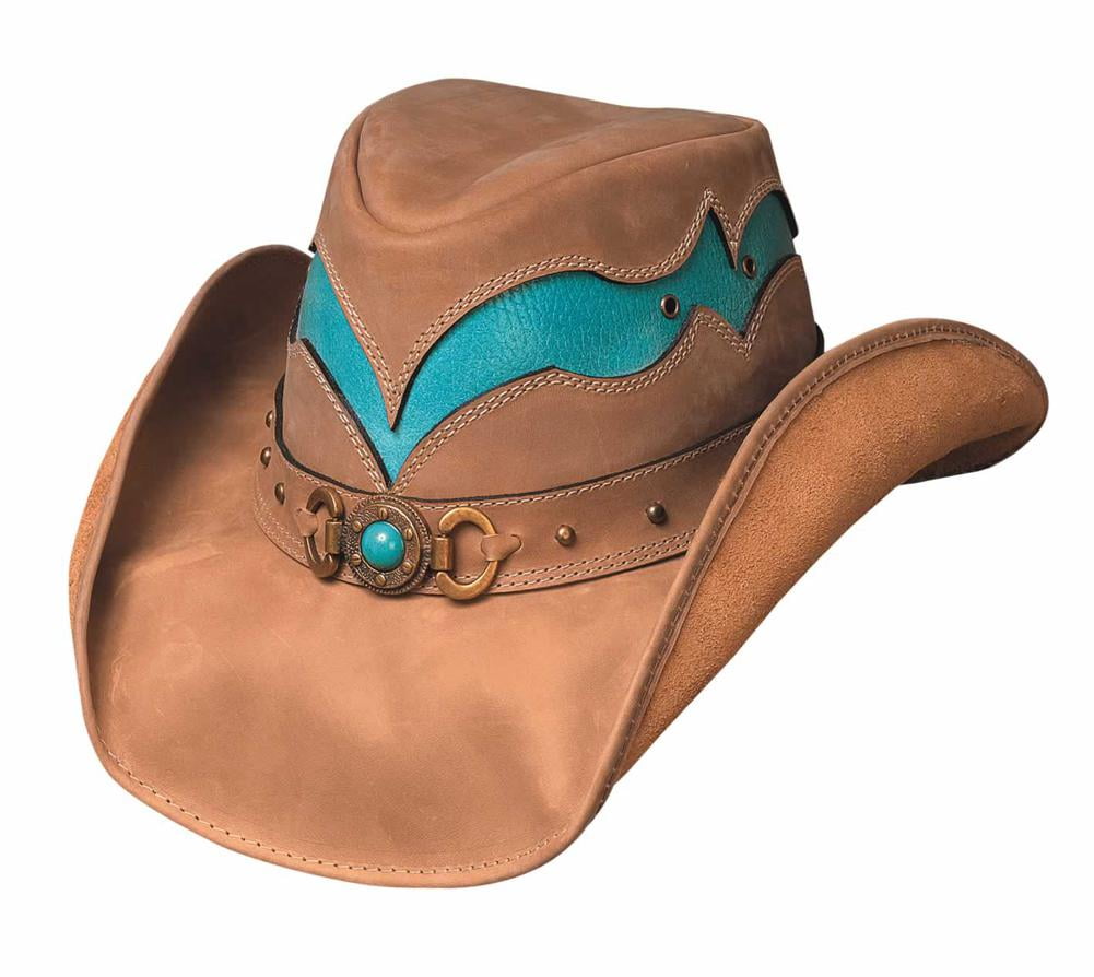 turquoise cowboy hat