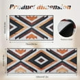 thumbnail image 2 of 2 Pcs Boho Aztec Kitchen Mats Rugs Non Slip Water Absorbent Standing Mats Cushioned Farmhouse Style for Ktichen Sink Laundry Room Decor, 2 of 6