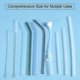 thumbnail image 4 of Bottle Brush, 12 Pcs Long Bottle Cleaning Brushes, Tube Brush, Kettle Spout Brush, Straw Brush, Nylon Bottle Pipe Cleaner Set (white), 4 of 4
