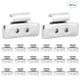 thumbnail image 1 of 50pcs 20g/0.71oz P Style Tire Wheel Balancing Weights Clip On Balancing for Steel Wheels, 1 of 5