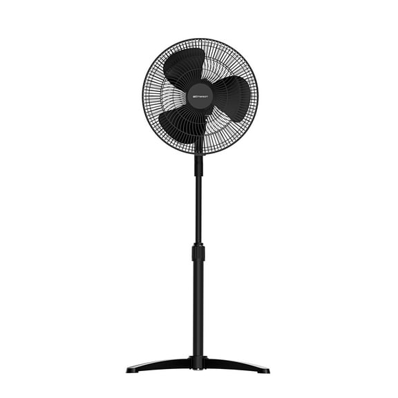 Emerson 16" Oscillating Pedestal Fan with Precision 3-Speed Wind Control and Adjustable Tilt, FAO1605
