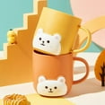 thumbnail image 3 of CHOK Plastic Cups   Unbreakable Coffee Mug Plastic with Handle  Reusable Plastic Mug Dishwasher Safe 1pcs, 3 of 9
