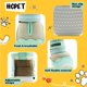 thumbnail image 5 of Zapatos para perros Hcpet transpirables y antideslizantes para perros grandes, color verde, 5 of 6