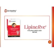 Dr.WellMe Lipinerve R Alpha Lipoic Acid 300mg Capsules Per Serving - an Antioxidant Supplement, Kosher | Halal 30 Count - Made in USA