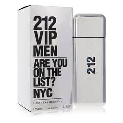 [正規品] Carolina Herrera 212 VIP Men 100ml 212 VIP by Carolina Herrera for Men - 6.75 oz EDT Spray