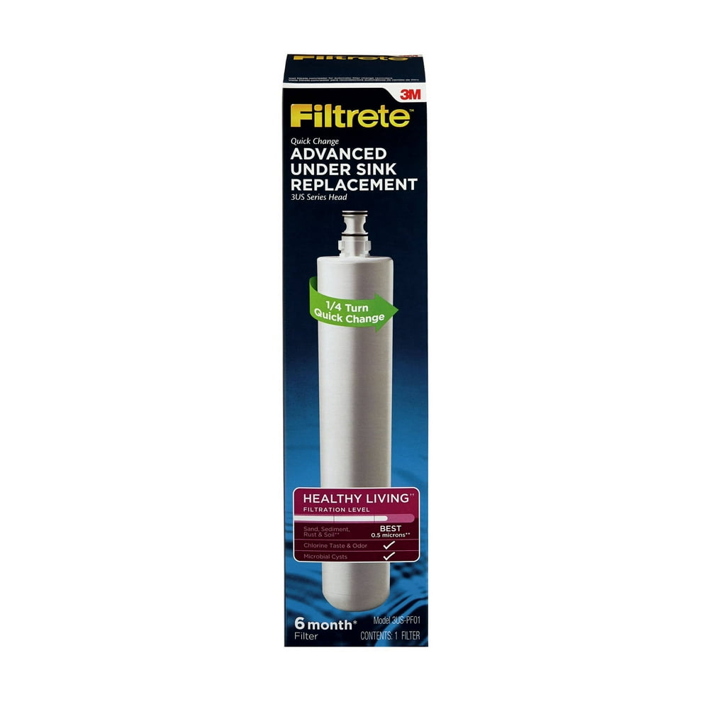 3M Filtrete UnderSink Advanced Replacement Water Filter
