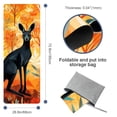 thumbnail image 4 of Kangaroo Gym Towel with Storage Bag, 72.8"x26.8", Suitable for Yoga, Pilates, Fitness, etc. - Yoga Mat Towel, Gym Towel for Workout, 4 of 6