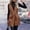 Womens Brown Belted Faux Leather Vest, variant on Fashion Olyvenn Women's Sleeveless Lapel Neck Faux Leather Vest with Belt Outerwear Belted Faux Leather Vest for Women Trendy 2024 Coffee 4