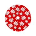thumbnail image 2 of GUOOL 35inch Christmas Tree Skirt Xmas Tree Base Cover for Holiday Party Accessory Red, 2 of 9