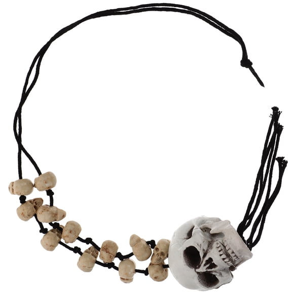 FESTFENDS Costume Jewelry Clavicle Chain Resin Multi 1Pack Retro Necklace for Daily