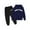 1-Dark Blue2586, variant on Tiijoy Toddler Boy Tracksuit Casual New York Print Hoodie Jogger Pants Outfits, Sizes 3-14