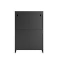 thumbnail image 6 of Dtwnek 4 Drawers Dresser Wood Storage Cabinet for Living Room, Office, 6 of 7