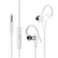 thumbnail image 1 of Horn Sports Headphone Colgante Ear Type-c 3.5mm Universal K Song Headset Blanco Inevent EL005016-01, 1 of 7