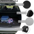 thumbnail image 6 of Uourmeti Galaxy Flower Butterfly Universal Car Trunk Mat 29" x 39" All Weather Protection Scratch-proof Cargo Liner for Most Cars, 6 of 7