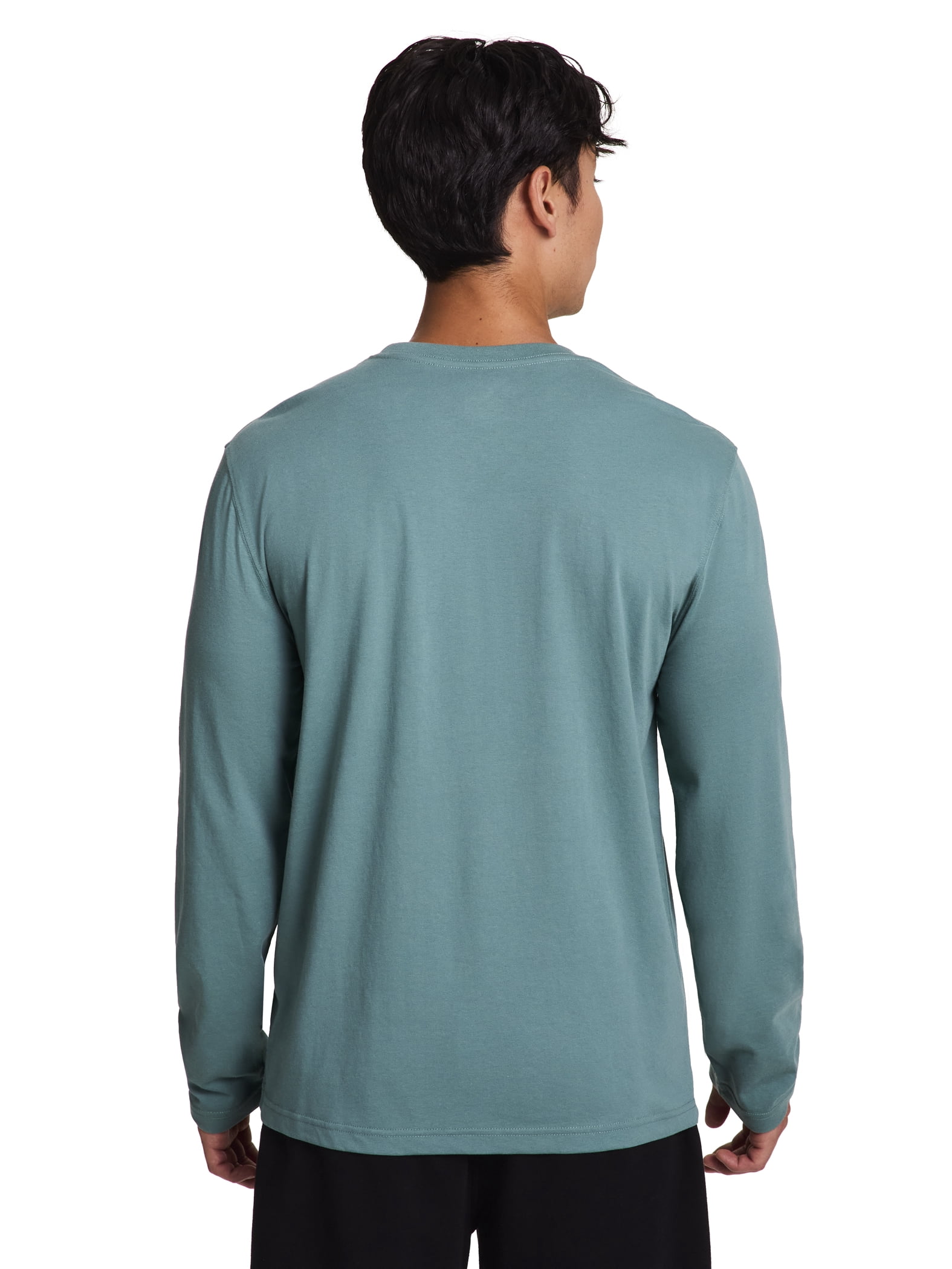 Reebok Men's and Big Men's Core Graphic Long Sleeve Top, Sizes XS-5XL