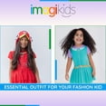 thumbnail image 2 of Vestido de cosplay con capucha y leggings de Paw Patrol Everest para niñas, 7-8, 2 of 6