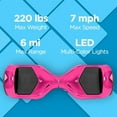 Hover1 AllStar Hoverboard for Children, 6.5 in LED Wheels, 220 lb max