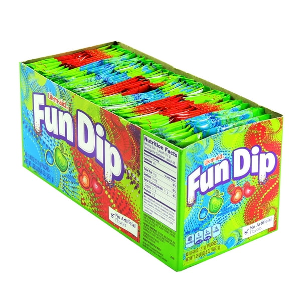 Fun Dip 48Ct - Pack of 48 - Walmart.com - Walmart.com