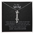 thumbnail image 2 of Vertical Name Necklace - Not Enough Words Mom, 2 of 10